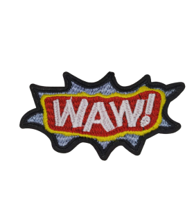 Parche Termoadhesivo WAW! 8x5 cm