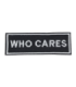 Parche Termoadhesivo Who Cares 10,5x3,5 cm