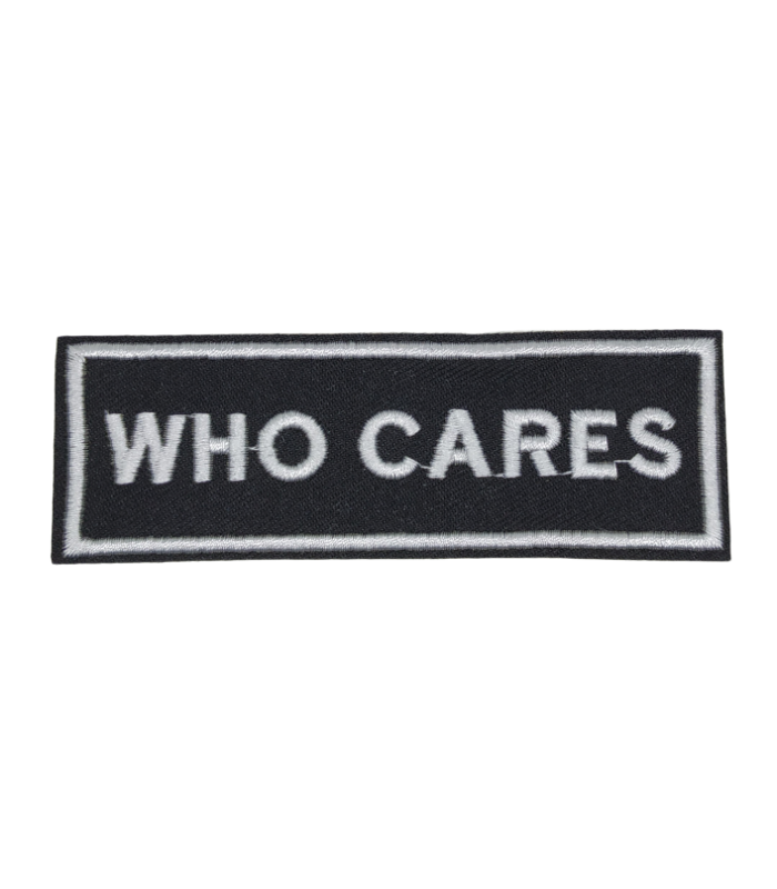Parche Termoadhesivo Who Cares 10,5x3,5 cm
