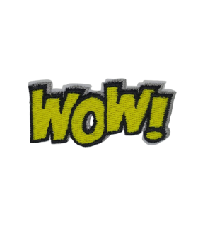 Parche Termoadhesivo WOW! 6,5x3 cm