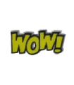 Parche Termoadhesivo WOW! 6,5x3 cm
