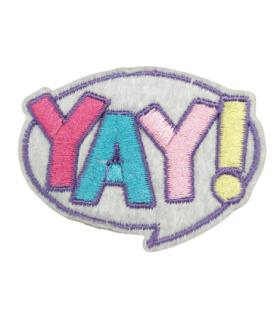Parche Termoadhesivo YAY! 6x4 cm