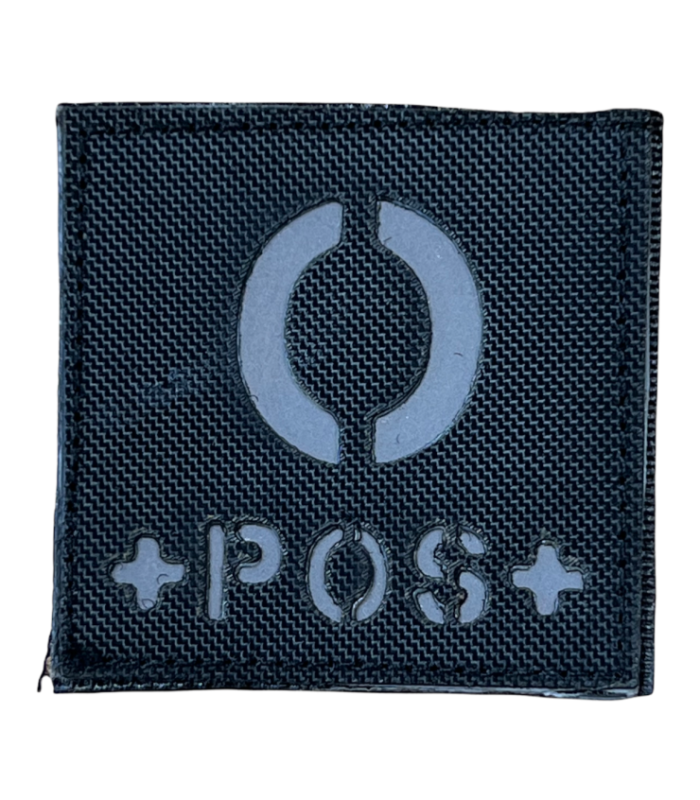 Parches Hook and Loop Reflectantes tipo de Sangre ARN Positivo