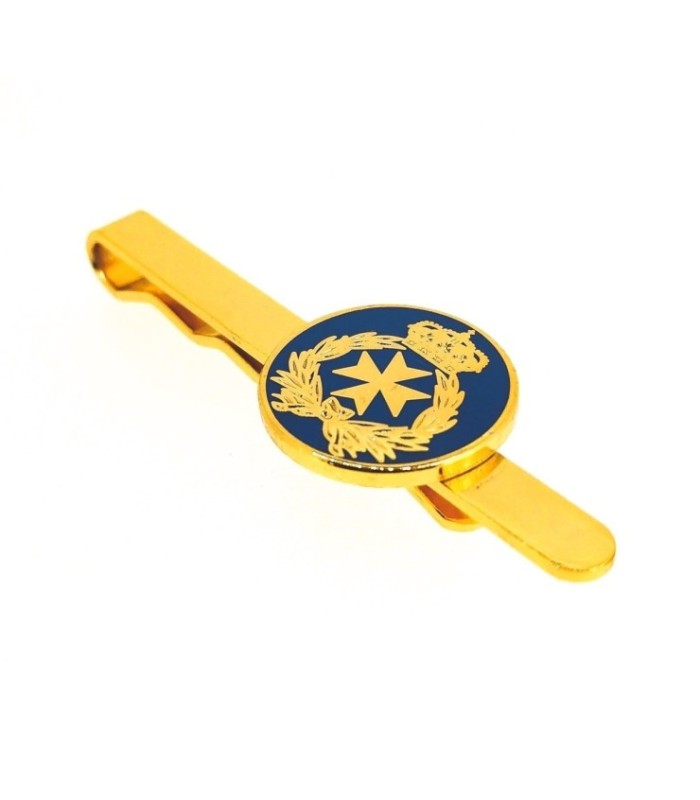 Pasador de corbata cuerpo de sanidad militar azul 55 mm