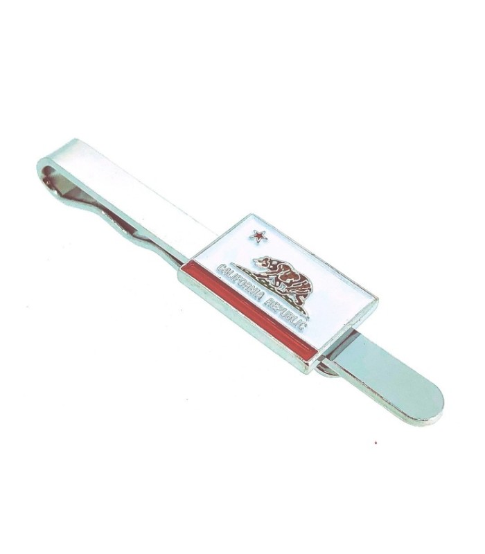 Pasador de Corbata de la Bandera de California Republic