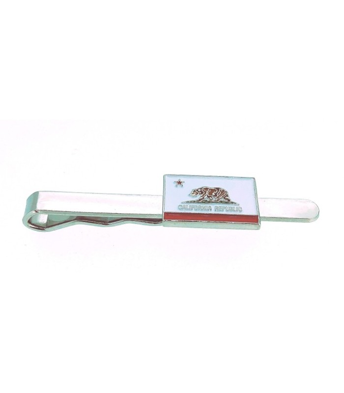 Pasador de Corbata de la Bandera de California Republic