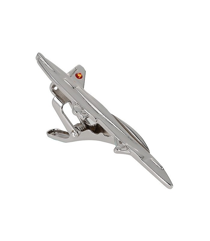 Pasador de Corbata del Avión McDonnell Douglas F/A-18 Hornet Escarapela España Color Acero