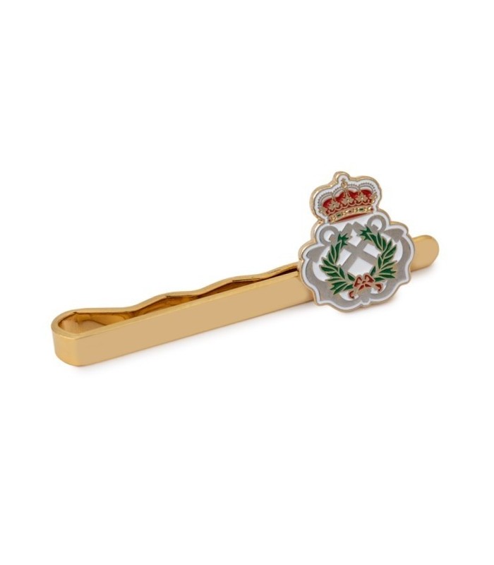 Pasador de Corbata del Escudo de la Escuela Naval Militar 18 mm