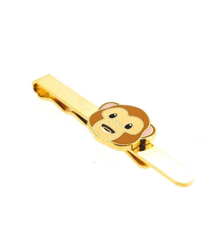 Pasador de corbata Emoticono mono 55mm