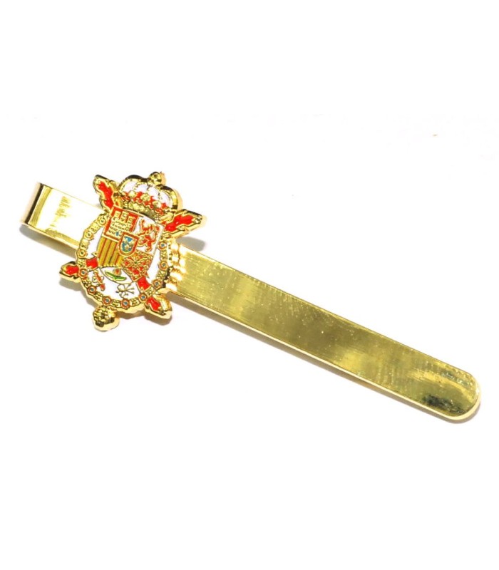 Pasador de Corbata Escudo de Armas de Don Juan Carlos I de Borbón