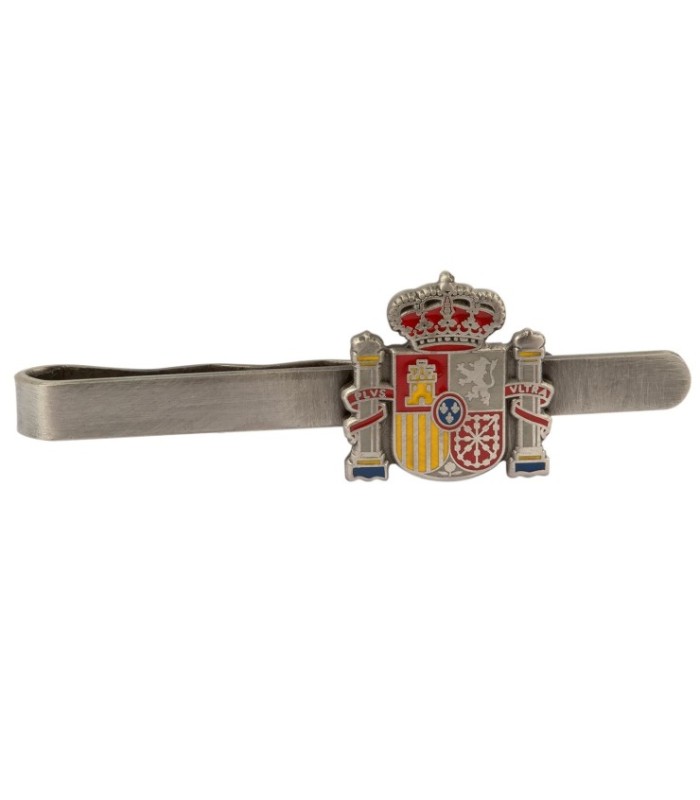 Pasador de Corbata Escudo Estado Español Acero 55mm