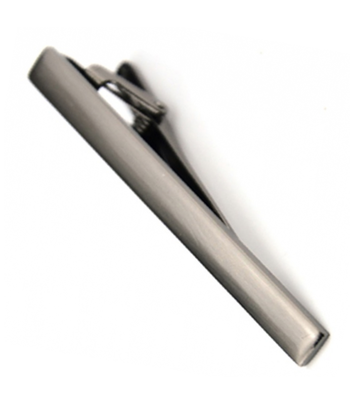 Pasador de Corbata Liso Negro