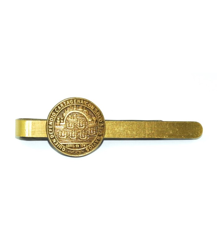 Pasador de Corbata Medalla de Blas de Lezo Homenaje Modelo Reverso