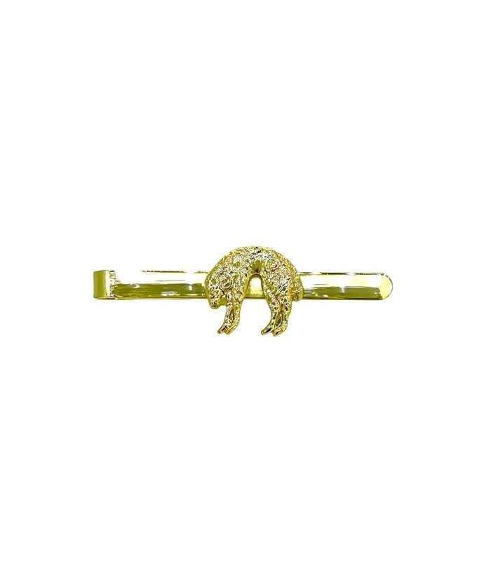Pasador de Corbata Orden de Caballería Toison de Oro Dorado 2cm
