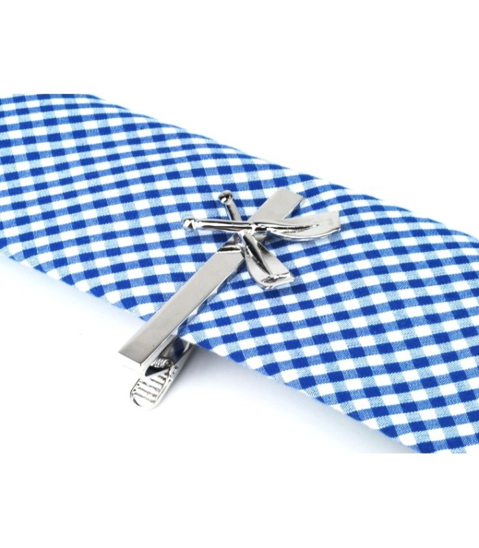Pasador de corbata Remos Cruzados