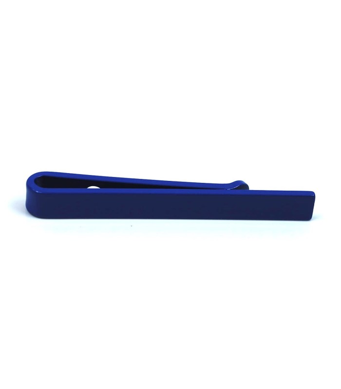 Pasador de Corbata Slim 4,3 cm Azul