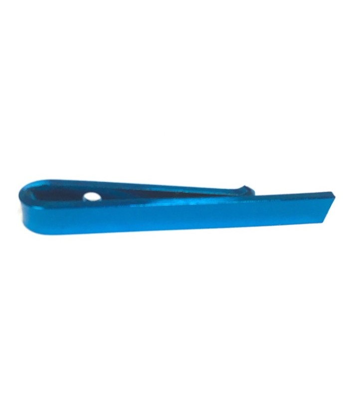 Pasador de Corbata Slim 4,3 cm Azul Marino