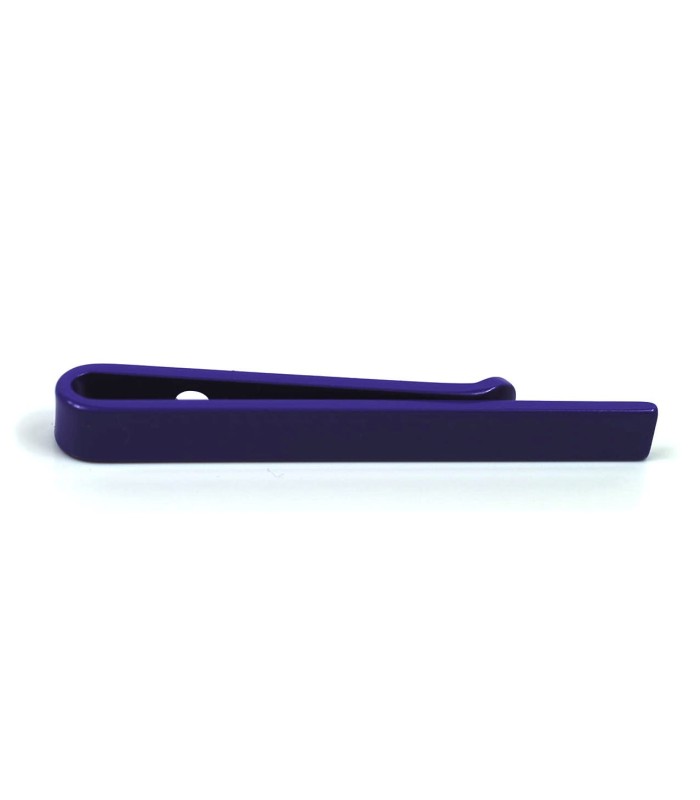 Pasador de Corbata Slim 4,3 cm Morado