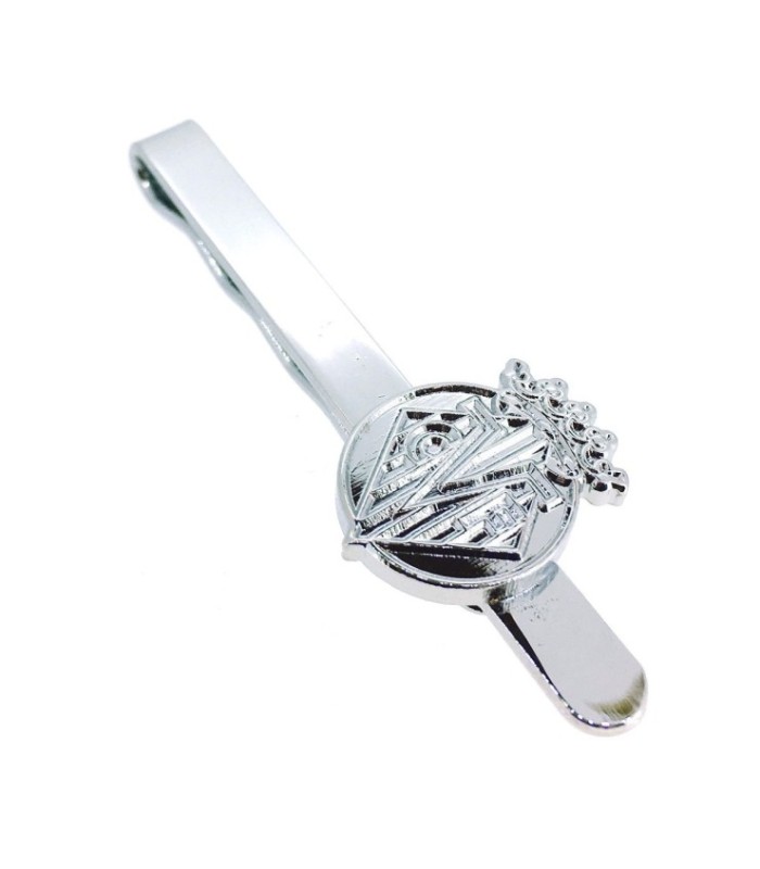 Pasador de Corbata Villarreal Club de Fútbol Acero