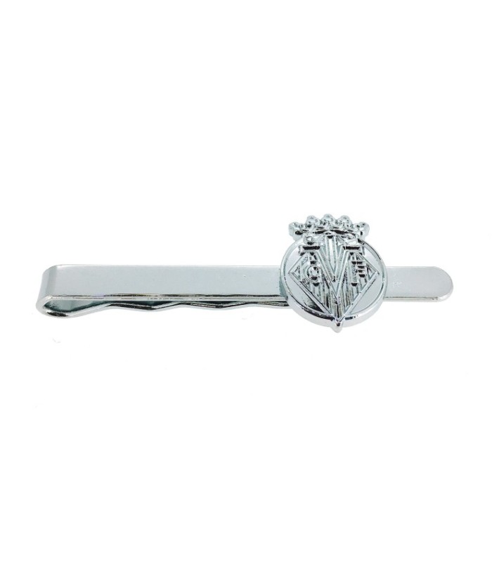 Pasador de Corbata Villarreal Club de Fútbol Acero