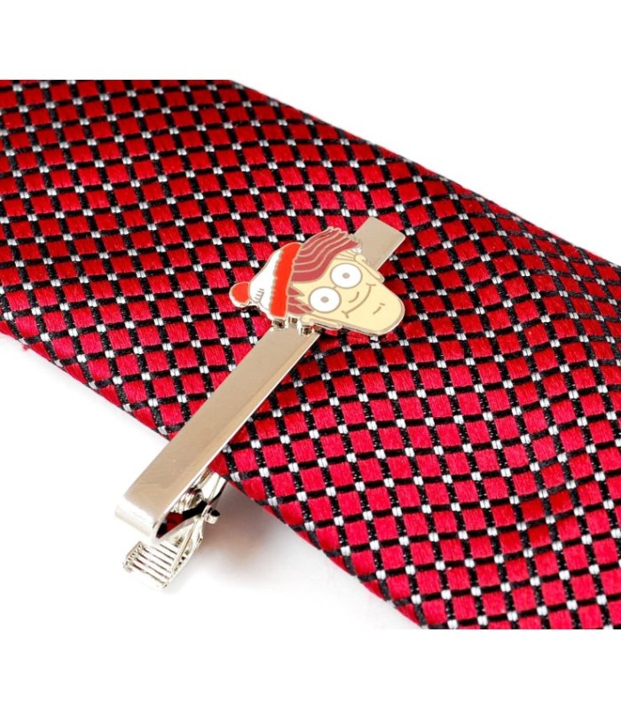 Pasador de corbata y gemelos camisa Where is Wally?