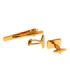 Pasador de Corbata y Gemelos Gold Design with Crystal