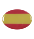 Pegatina Bandera España 6,5x4,5cm