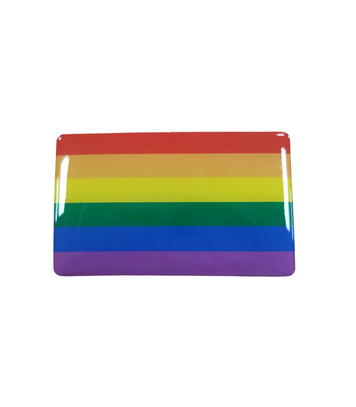 Pegatina Bandera LGTBI 7x4,3cm