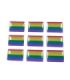 Pegatinas Bandera LGTBI 16x11mm
