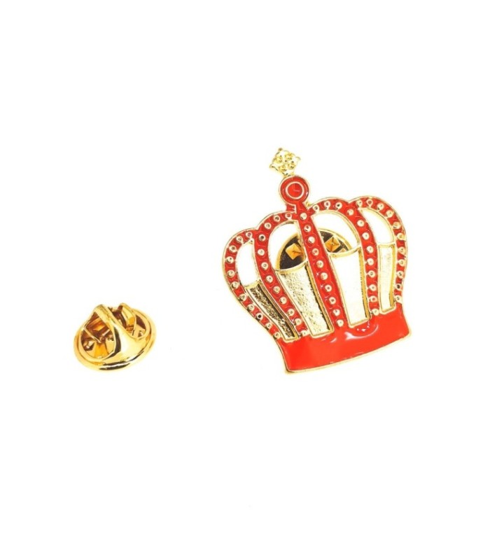 Pin de solapa Alicia en el Pais de las Maravillas Corona 30x24mm