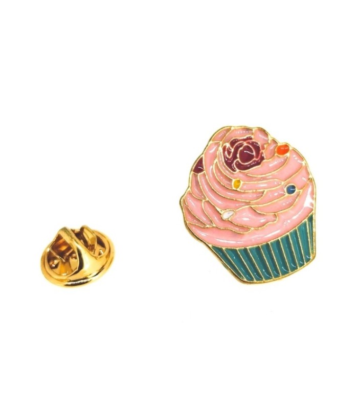 Pin de solapa Alicia en el Pais de las Maravillas Cupcake 25x20mm