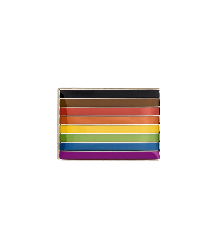Pin de Solapa Bandera del Orgullo LGTBI Para Minorías Raciales