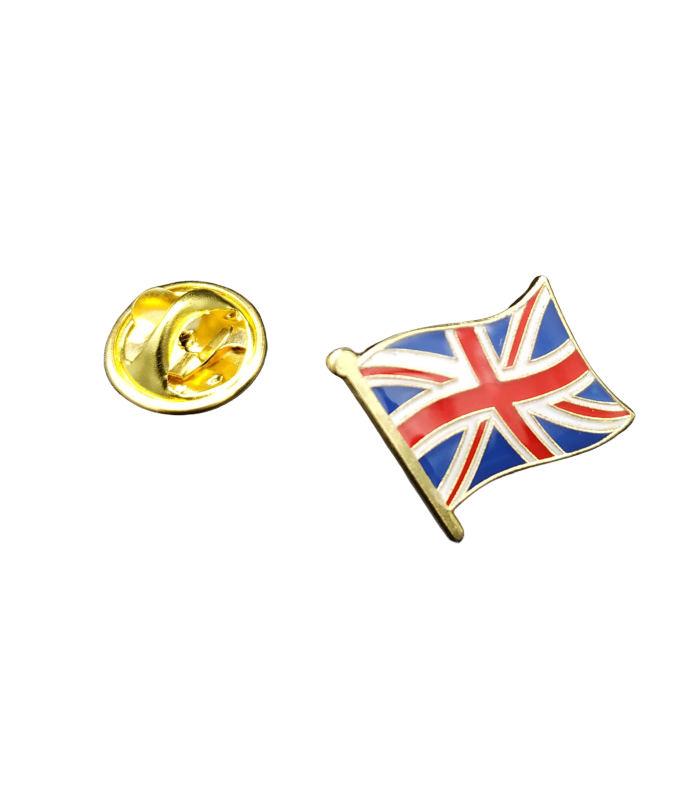 Pin de Solapa Bandera Mastil Reino Unido 16x15mm