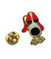 Pin de Solapa Basset Hound 25x20mm