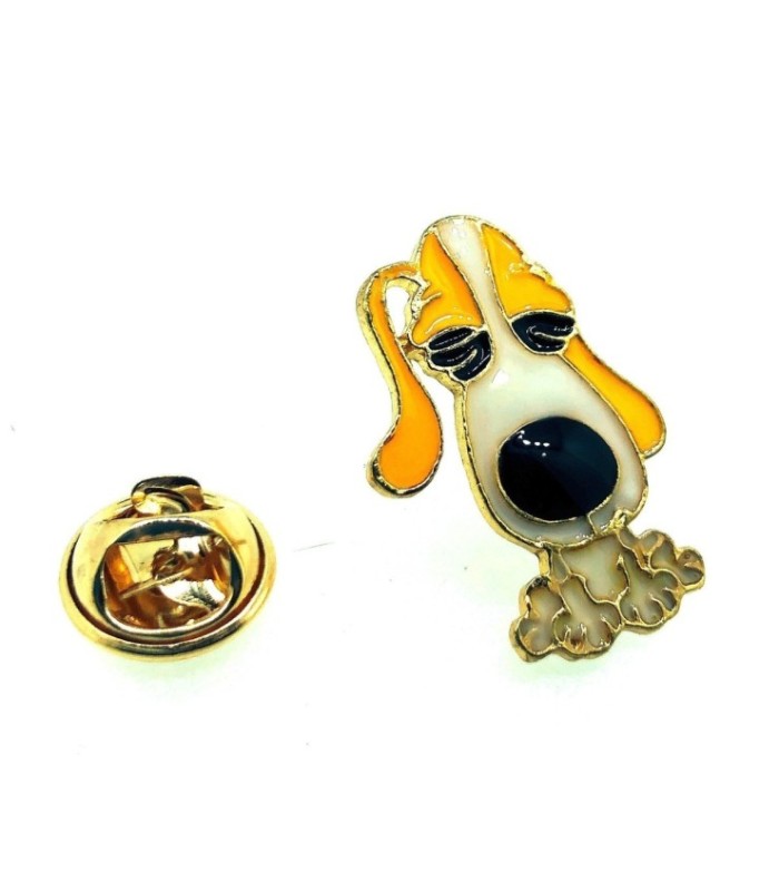 Pin de Solapa Basset Hound Modelo 2 25x20mm