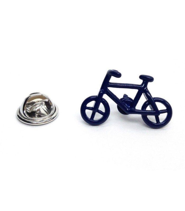 Pin de Solapa Bicicleta Azul