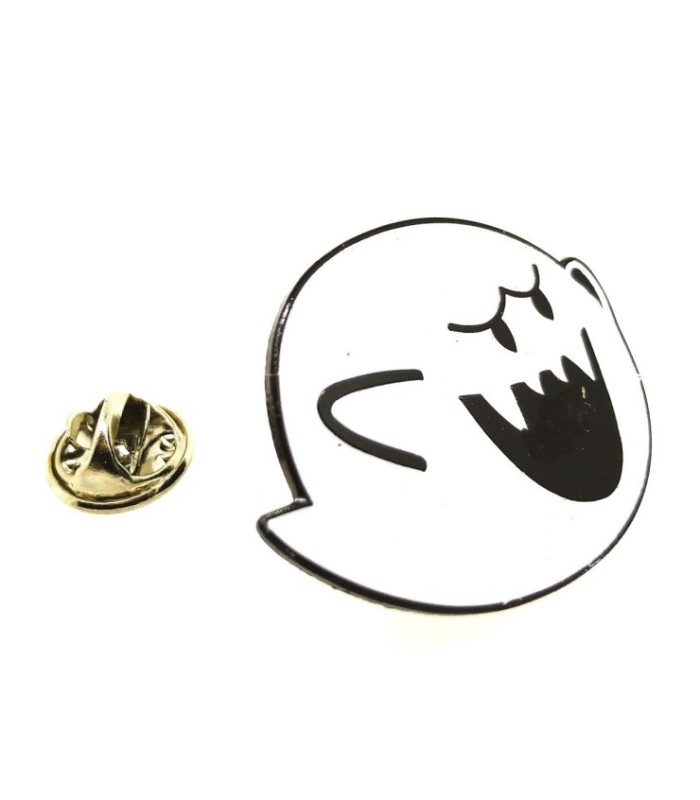 Pin de Solapa Boo Fantasma Mario 35x30mm