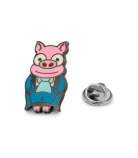 Pin de Solapa Cerdito Simpsons 30mm