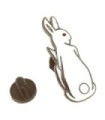 Pin de solapa Conejos Copula mod 3 34x12mm