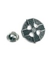 Pin de Solapa Cruz Celta Rounded