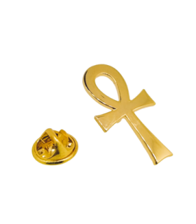 Pin de Solapa Cruz Egipcia Golden 30x16mm