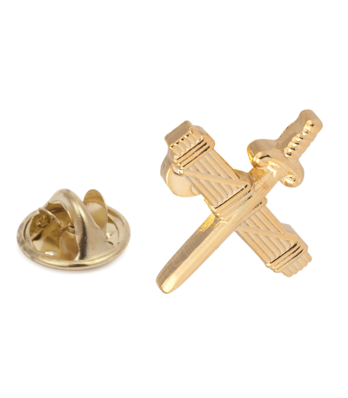 Pin de Solapa Emblema de la Guardia Civil del Haz de Lictores y Espada 18 mm