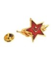 Pin de solapa Estrella Comunista Laurel 35x25mm