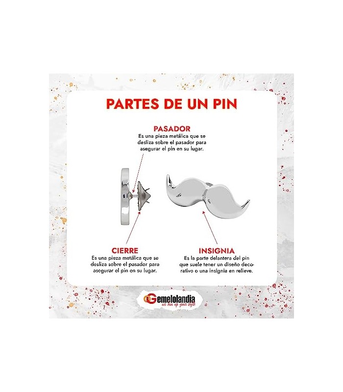 Pin de Solapa Gato Negro con Cuchillo 18mm