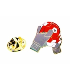 Pin de Solapa Guantes de Portero 18mm