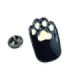 Pin de Solapa Huella Perro 30x20mm