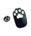 Pin de Solapa Huella Perro 30x20mm