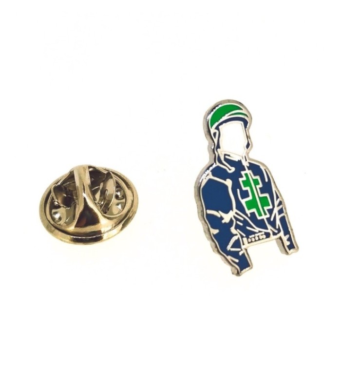 Pin de solapa Jockey 18x8mm