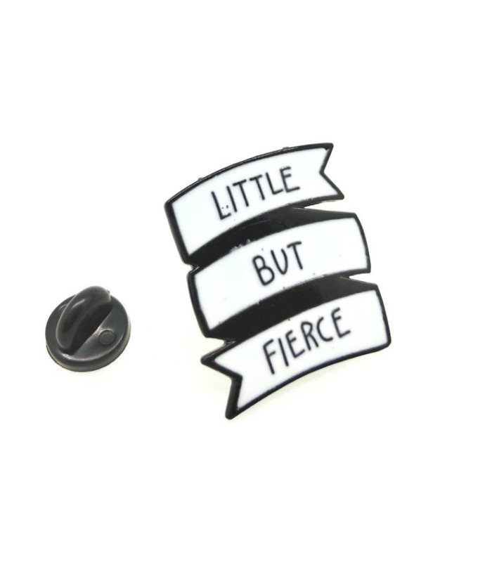Pin de Solapa Little But Fierce 30x25mm