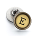 Pin de Solapa Magglass Boton de Maquina de Escribir Letra Letter E Mod 2 16mm